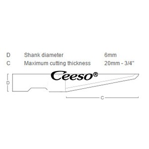 Esko/Kongsberg Bld-Sr6303 Blade (G42441642)