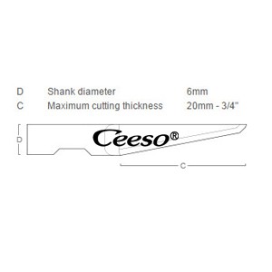 Esko/Kongsberg Bld-Sr6310 Blade (G42441626)